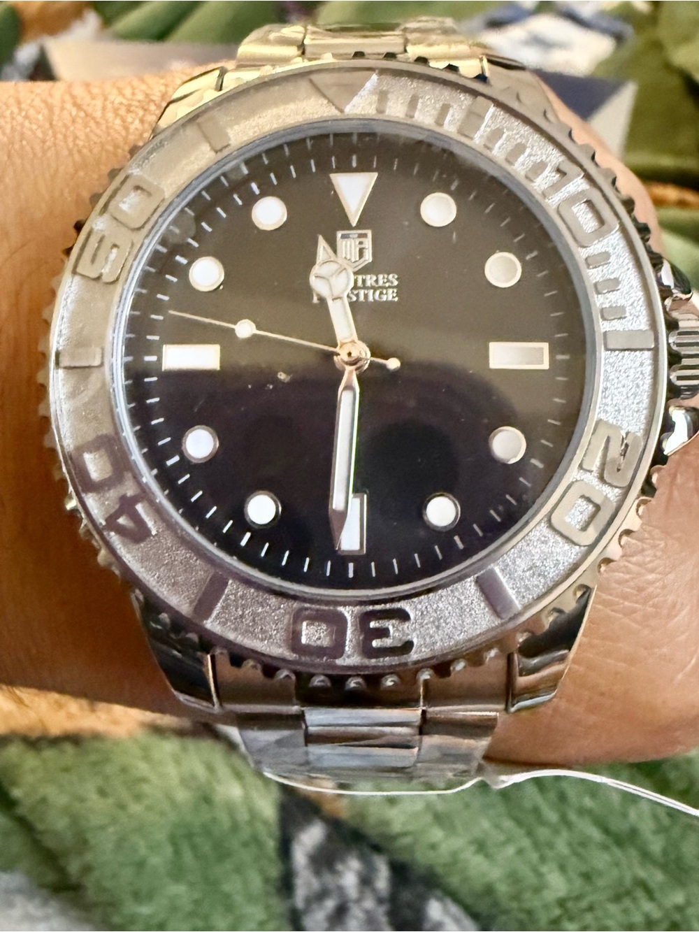Montres Prestige Thalm X Invicta Men’s 43mm Steel Watch NWT